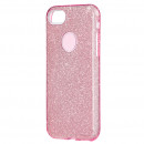 Cover Glitter Rosa per iPhone 8