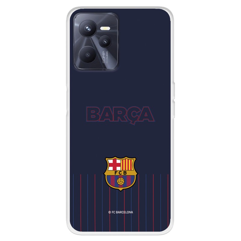 Funda para Realme Narzo 50A Prime del Barcelona  - Licencia Oficial FC Barcelona