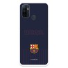 Funda para Oppo A11s del FC Barcelona Barsa Fondo Azul  - Licencia Oficial FC Barcelona