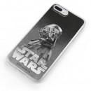 Cover per Samsung Galaxy Note 10 Plus Ufficiale di Star Wars Darth Vader Sfondo Nero - Star Wars
