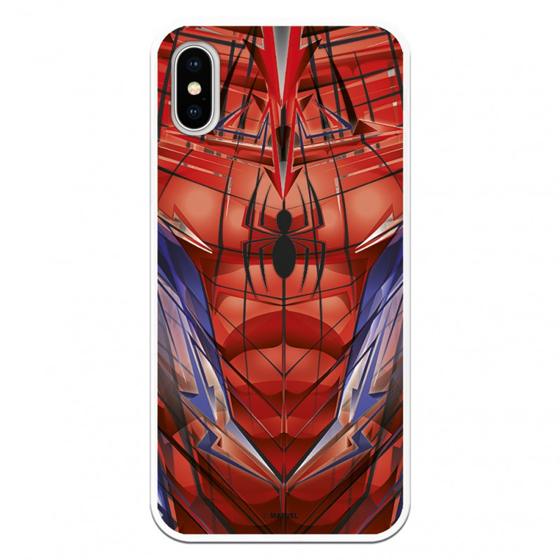 Funda para iPhone X Oficial de Marvel Spiderman Torso - Marvel