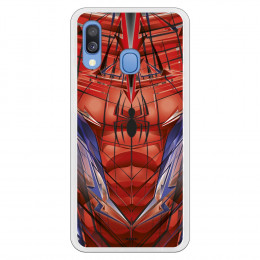 Funda para Samsung Galaxy A20E Oficial de Marvel Spiderman Torso - Marvel