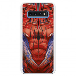 Funda para Samsung Galaxy S10 Oficial de Marvel Spiderman Torso - Marvel