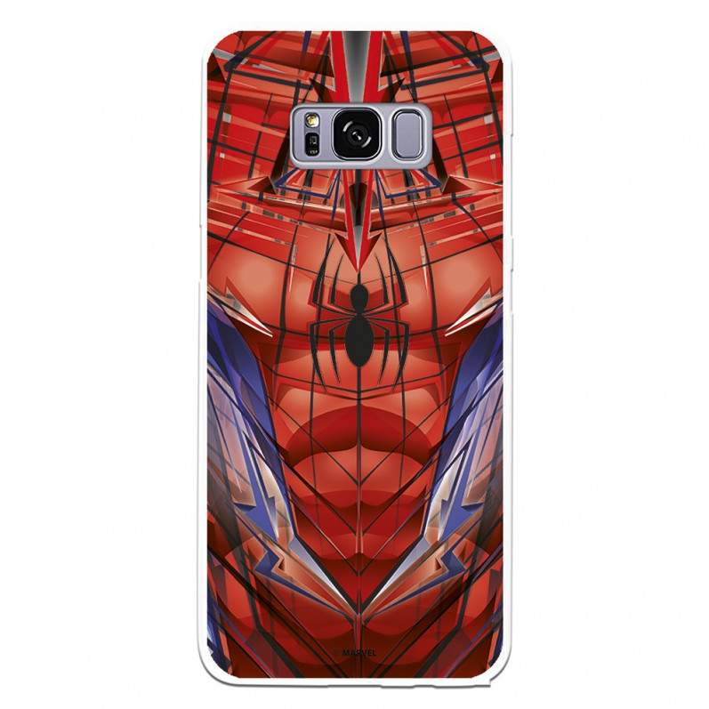 Funda para Samsung Galaxy S8 Oficial de Marvel Spiderman Torso - Marvel