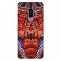 Funda para Samsung Galaxy S9 Plus Oficial de Marvel Spiderman Torso - Marvel