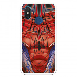 Funda para Xiaomi Mi 8 Pro Oficial de Marvel Spiderman Torso - Marvel