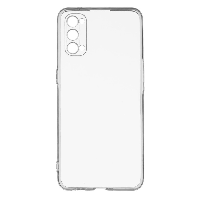 Funda Silicona Transparente para Oppo Reno 4