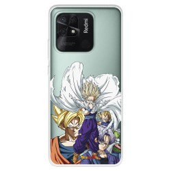 Funda para Xiaomi Redmi 10C Oficial de Dragon Ball Guerreros Saiyans - Dragon Ball