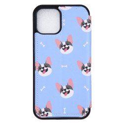 Funda Libro Multifuncional Bulldog Frenchy para iPhone 12 Pro