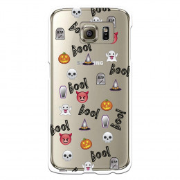 Carcasa Halloween Icons para Samsung Galaxy S6- La Casa de las Carcasas