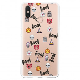 Carcasa Halloween Icons para Xiaomi Mi Max 3- La Casa de las Carcasas