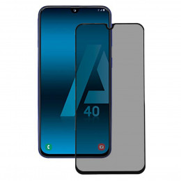 Cristal Templado Antiespía Completo  para Samsung Galaxy A40- La Casa de las Carcasas