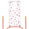 Funda Silicona Colgante Corazones para Oppo A9 2020