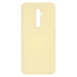 Funda Ultra Suave Amarillo Pastel para Oppo Reno 2Z