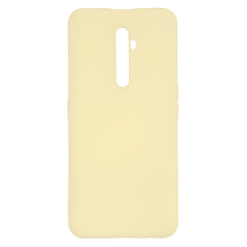 Funda Ultra Suave Amarillo Pastel para Oppo Reno 2Z