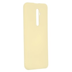 Funda Ultra Suave Amarillo Pastel para Oppo Reno 2Z