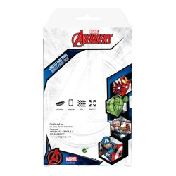 Funda para TCL 20R 5G Oficial de Marvel Capitán América Escudo Transparente - Marvel