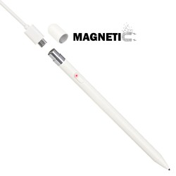 Stylus Pen 1.3mm  Magnético Blanco