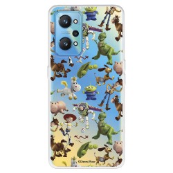 Funda para Realme GT Neo 2 Oficial de Disney Muñecos Toy Story Siluetas - Toy Story