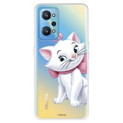 Funda para Realme GT Neo 2 Oficial de Disney Marie Silueta - Los Aristogatos