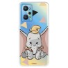 Funda para Realme GT Neo 2 Oficial de Disney Dumbo Silueta Transparente - Dumbo