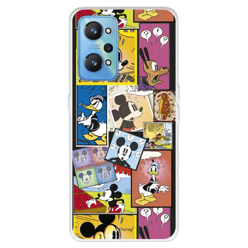 Funda para Realme GT Neo 2 Oficial de Disney Mickey Comic - Clásicos Disney