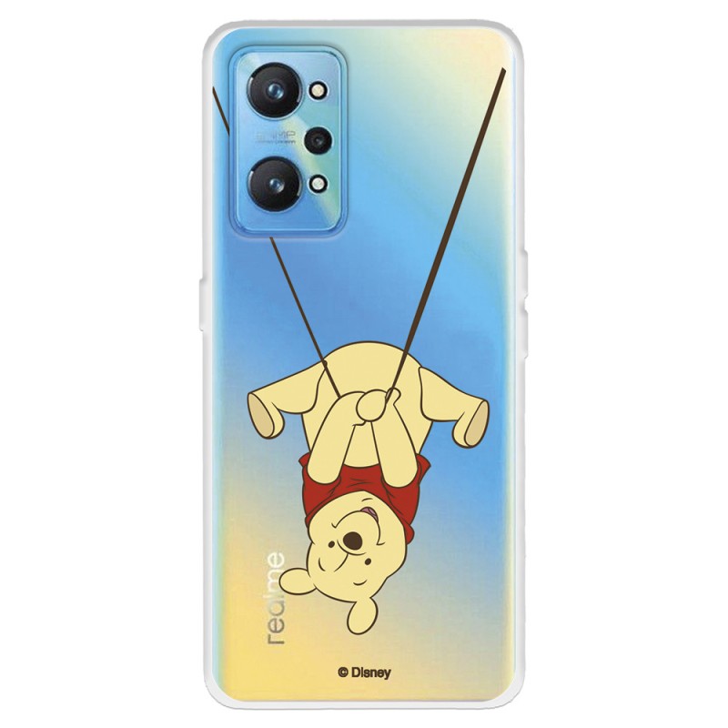 Funda para Realme GT Neo 2 Oficial de Disney Winnie  Columpio - Winnie The Pooh