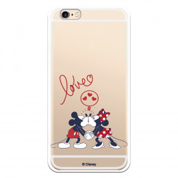 Funda para iPhone 6S Oficial de Disney Mickey y Minnie Love - Clásicos Disney