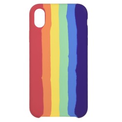 Funda Ultra suave Bandera LGTB para iPhone XR