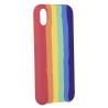 Funda Ultra suave Bandera LGTB para iPhone XR