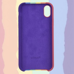 Funda Ultra suave Bandera LGTB para iPhone XR