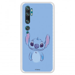 Funda para Xiaomi Mi Note 10 Oficial de Disney Stitch Azul - Lilo & Stitch