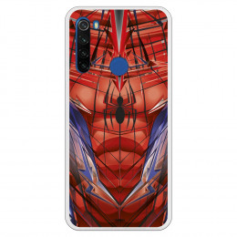 Funda para Xiaomi Redmi Note 8T Oficial de Marvel Spiderman Torso - Marvel