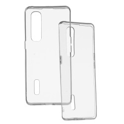 Funda Silicona Transparente para Oppo Find X2 Pro