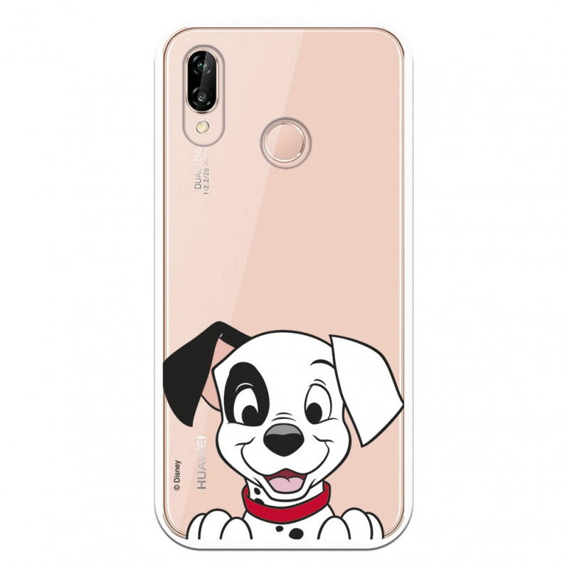 Funda para Huawei P20 Lite Oficial de Disney Cachorro Sonrisa - 101 Dálmatas