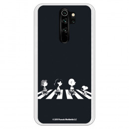 Funda para Xiaomi Redmi Note 8 Pro Oficial de Peanuts Personajes Beatles - Snoopy
