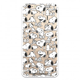 Funda para iPhone 6S Oficial de Peanuts Snoopy siluetas - Snoopy