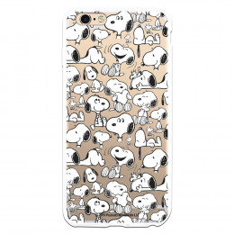 Funda para iPhone 6S Plus Oficial de Peanuts Snoopy siluetas - Snoopy