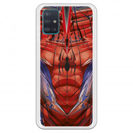 Funda para Samsung Galaxy A51 Oficial de Marvel Spiderman Torso - Marvel