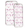 Funda Dibujo Corazones para iPhone SE