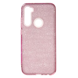 Funda Brillantina Rosa para Xiaomi Redmi Note 8T