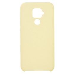 Funda Ultra suave Amarillo Pastel para Huawei Mate 30 Lite