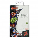 Carcasa para LG K50S Oficial de Marvel Capitán América Escudo Transparente - Marvel