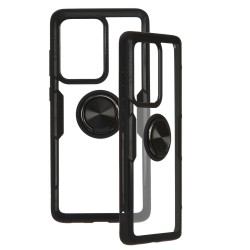 Funda Ring Transparente Negra para Samsung Galaxy S20 Ultra