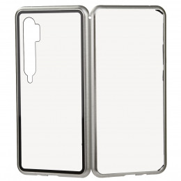 Funda Magnética Plata para Xiaomi Mi Note 10- La Casa de las Carcasas