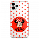 Cover Smartphone personalizzata Disney con il tuo Nome Minnie Mouse - Licenza Ufficiale di Disney