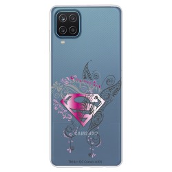 Funda para Samsung Galaxy M12 Oficial de DC Comics Supergirl Escudo Dibujo - DC Comics