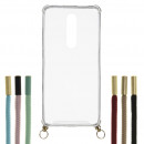 Cover Silicone Tracolla Trasparente per Xiaomi Redmi K30