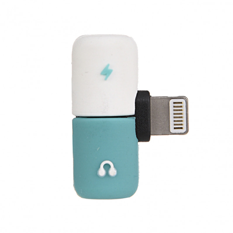Adattatore Lightning USB - Auricolari Verdi