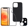 Pack Premium para iPhone 12: Ultra suave + Cristal Completo + Protector de Cámara